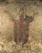 Vaggmalning from Roman catacombs unknow artist